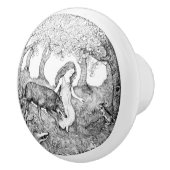 Rebekah van Kan著陶磁器のノブのデザイン セラミックノブ (右)