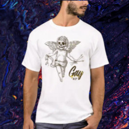 Rebel Cherub Pride Tシャツ