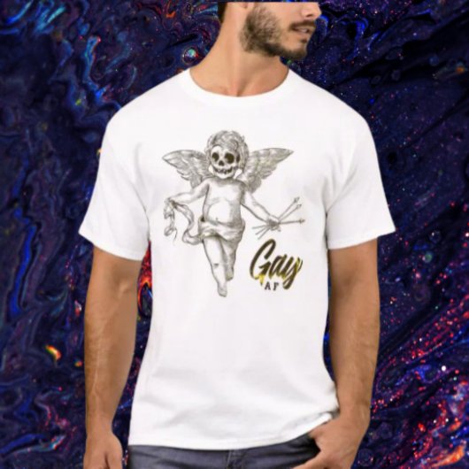 Rebel Cherub Pride Tシャツ