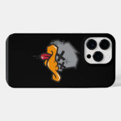 Rebel Duck iPhoneケース (裏面横)