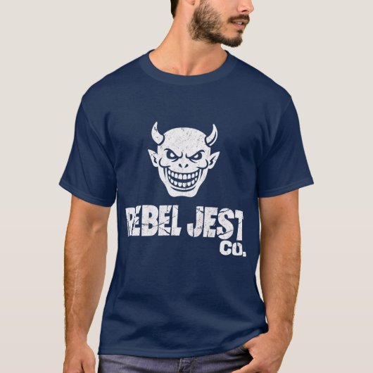 Rebel Jester Co. – Devil Grin Streetwear Logo Tee Tシャツ (正面)