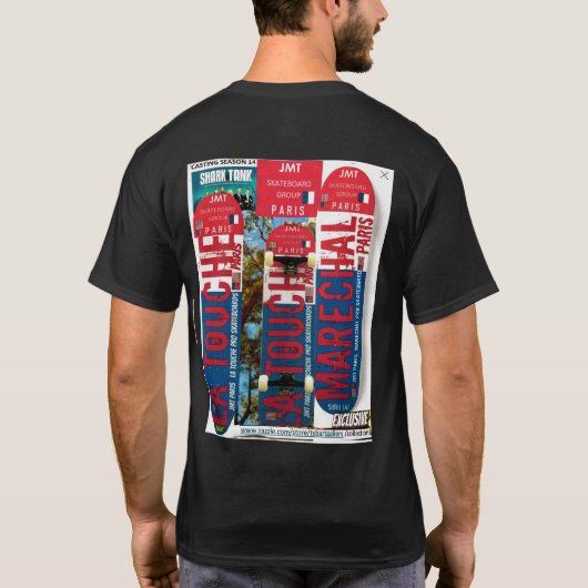 REBEL JMT Basic Dark Tシャツ (裏面)