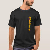 Rebel Mode: FAFO (#FAAF00) Tシャツ (正面)
