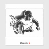 Rebel, Molotov Cocktail, Riots, Communist Style シール (シート)