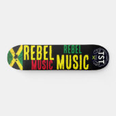REBEL MUSIC JMT(JAM) スケートボード (横)