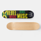 REBEL MUSIC JMT(JAM) スケートボード (横)