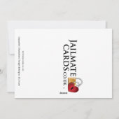 REBEL REINDEER CHRISTMAS CARD -JAILMATECARDS.CO.UK シーズンカード (裏面)