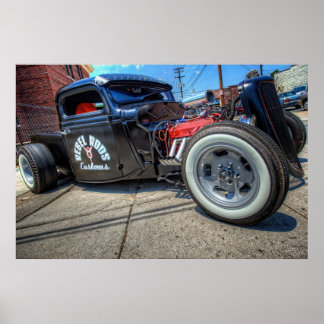Rebel Rods Customs ポスター