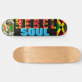 REBEL SOUL 8 1/4" スケートボードデッキ (横)