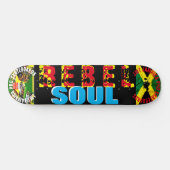 REBEL SOUL 8 1/4" スケートボードデッキ (横)