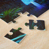 Rebel Starships in a Bioluminescent Alien Valley ジグソーパズル (側面)