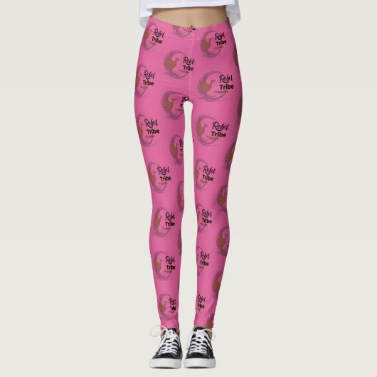 Rebel Tribe Phoenix Pattern Leggings レギンス (正面)