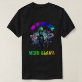 Rebel with claws tシャツ (デザイン正面)
