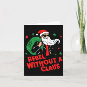 Rebel Without A Claus– Cool Santa Leather Jacket C カード (正面)