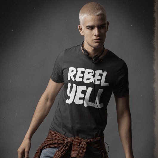 REBEL YELL 1980sヴィンテージメンズTシャツ Tシャツ