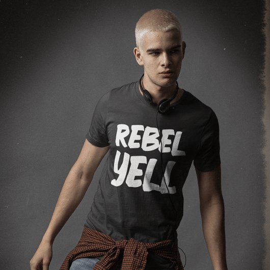 REBEL YELL 1980sヴィンテージメンズTシャツ Tシャツ