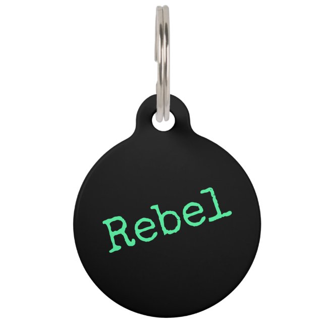 Rebellchen – Rebell – Rebel ペット　ネームタグ (正面)