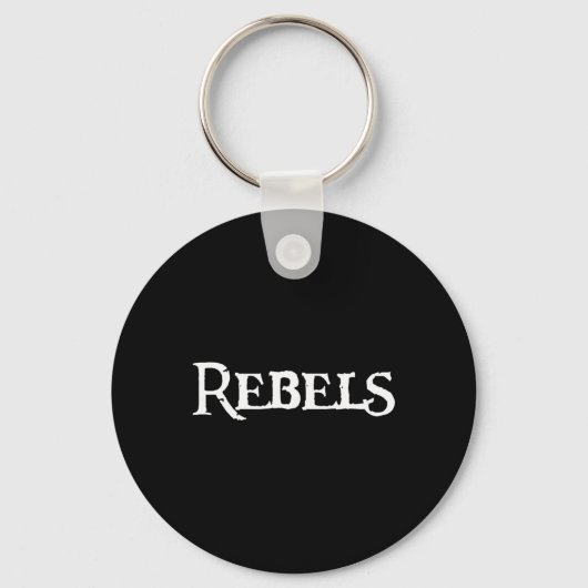 Rebels Football Baseball Basketball Softball Socce キーホルダー (正面)