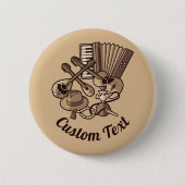 Rebetikoアイコンボタン 缶バッジ (正面)