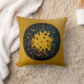 Rebirth – Abstract Circle Of Emergence クッション (ブランケット)