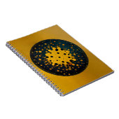 Rebirth – Abstract Circle Of Emergence ノートブック (右側)