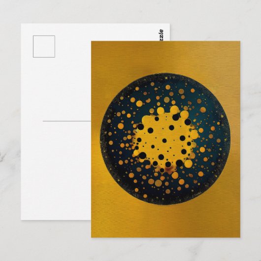 Rebirth – Abstract Circle Of Emergence ポストカード (正面/裏面)