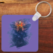 Rebirth. Skeleton with wings rising up キーホルダー (裏面)