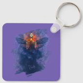 Rebirth. Skeleton with wings rising up キーホルダー (裏面)