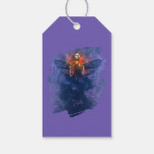 Rebirth. Skeleton with wings rising up ギフトタグ (裏面)