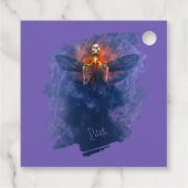 Rebirth. Skeleton with wings rising up フェイバータグ (裏面)