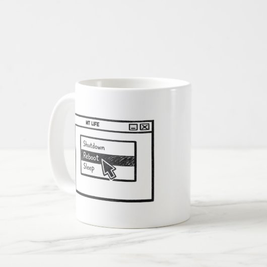 Reboor Mode コーヒーマグカップ (正面左)