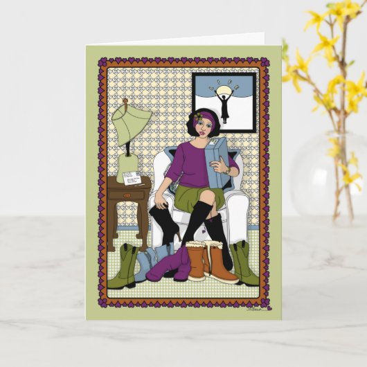 Reboot_A_Greeting カード (黄色い花)