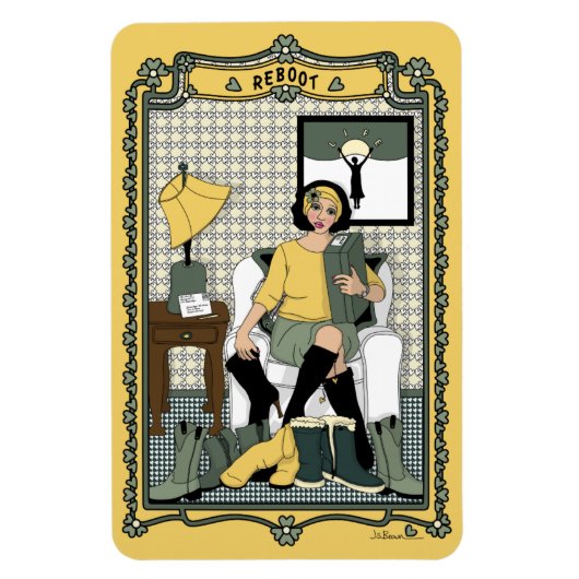 Reboot_C_4x6冷蔵庫 マグネット (縦)