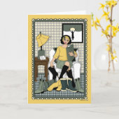 Reboot_C_Greeting カード (黄色い花)