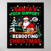 Rebooting Funny Santa's Tech Support Christmas Com ポスター (正面)