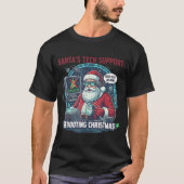Rebooting Tech Support Santa s Lover Tシャツ (正面)