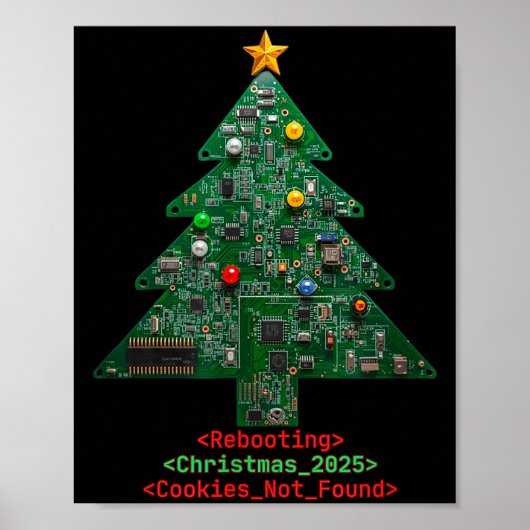 Rebooting The Holidays It Tech Suprt Computer Geek ポスター (正面)