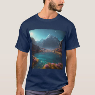 「Reborn in the Lake World Graphic T-Shirt(レイクワールドグ Tシャツ