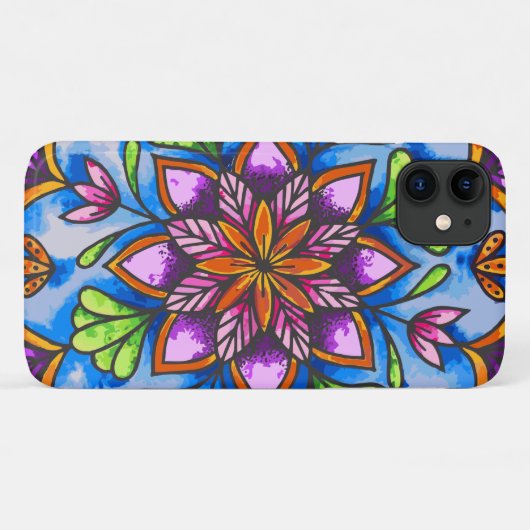 Reborn Mandala Case-Mate iPhoneケース (裏面(横))