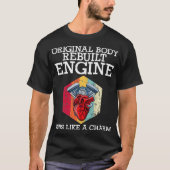 Rebuilt Engine Open Heart Surgery Recovery Survivo Tシャツ (正面)