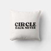 Recalibration Point | Circle Back Never Industrial クッション (正面)