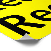 recallgavin2020 36x12 ポスター (角)