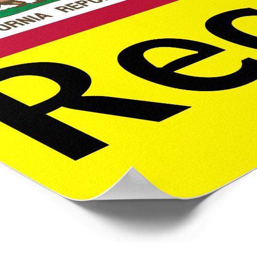 recallgavin2020 36x12 ポスター (角)