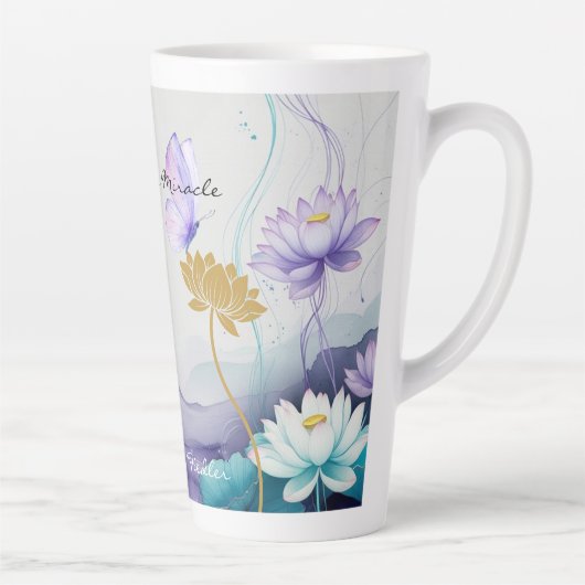 Receive A Miracle-Latte Mug カフェラテマグ (右)