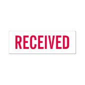 Received  セルフインキングスタンプ (デザイン)