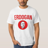 Recep Tayyip Erdogan - Türkiye -トルコ Tシャツ (正面)