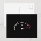 Recession Deflation Fuel gauge ポストカード (正面/裏面)