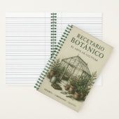 recetario botanico ノートブック (内側)