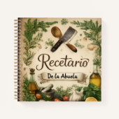 recetario de la abuela ノートブック (正面)