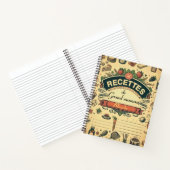 Recettes d’antan ノートブック (内部)